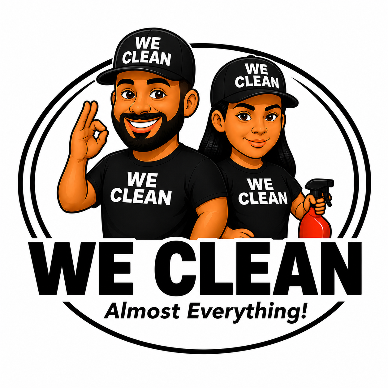WE CLEAN Logo